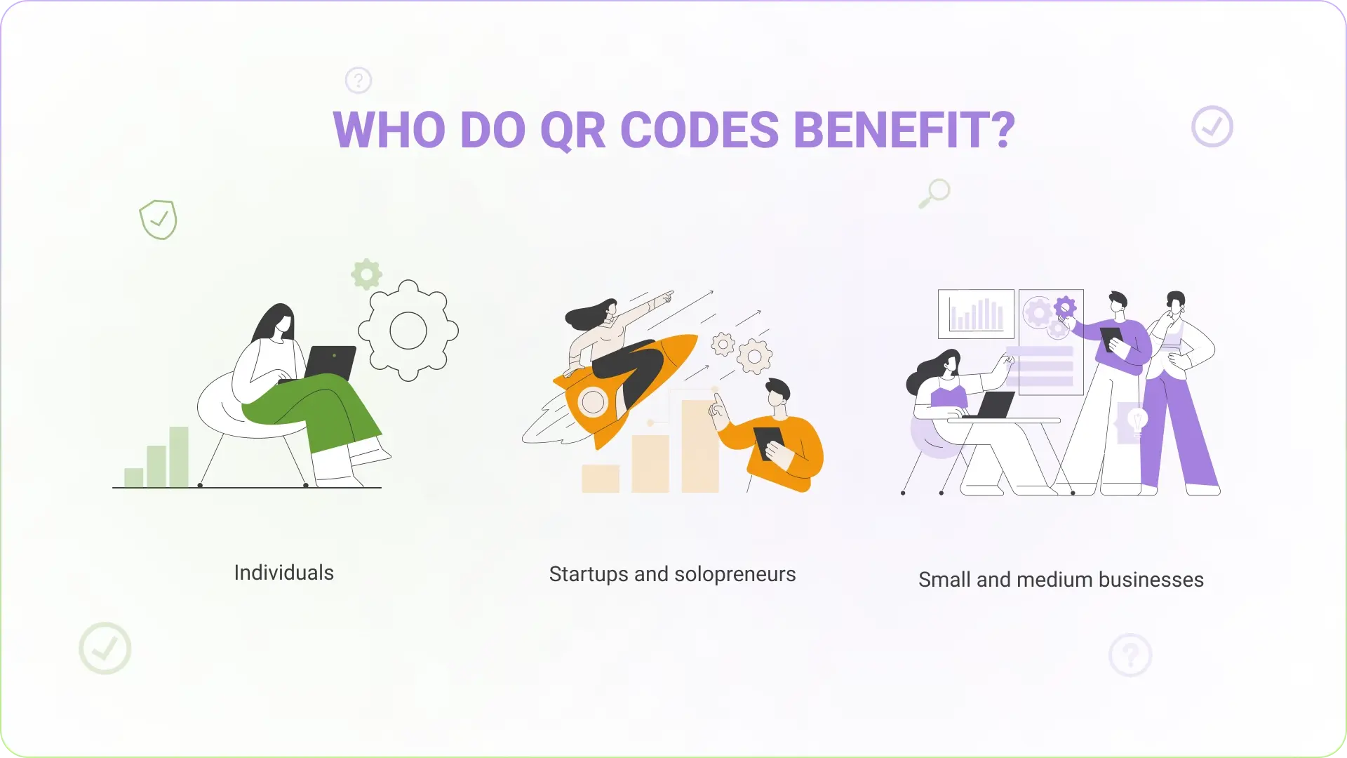 who do QR Code benefits